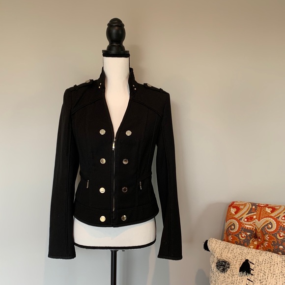 White House Black Market Jackets & Blazers - White House Black Market black jacket size 4 EUC